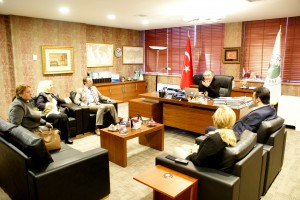 AK Parti Üsküdar İl Başkanı Üsküdar Üniversitesi’ni ziyaret etti.