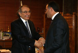 Üsküdar Belediye Başkanı Kara Rektör Tarhan’ı ziyaret etti…