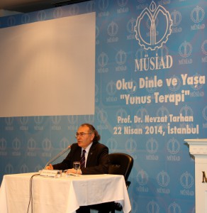 “Oku, Dinle, Yaşa” Etkinliğinin bu ayki konuğu Prof. Dr. Nevzat Tarhan oldu…